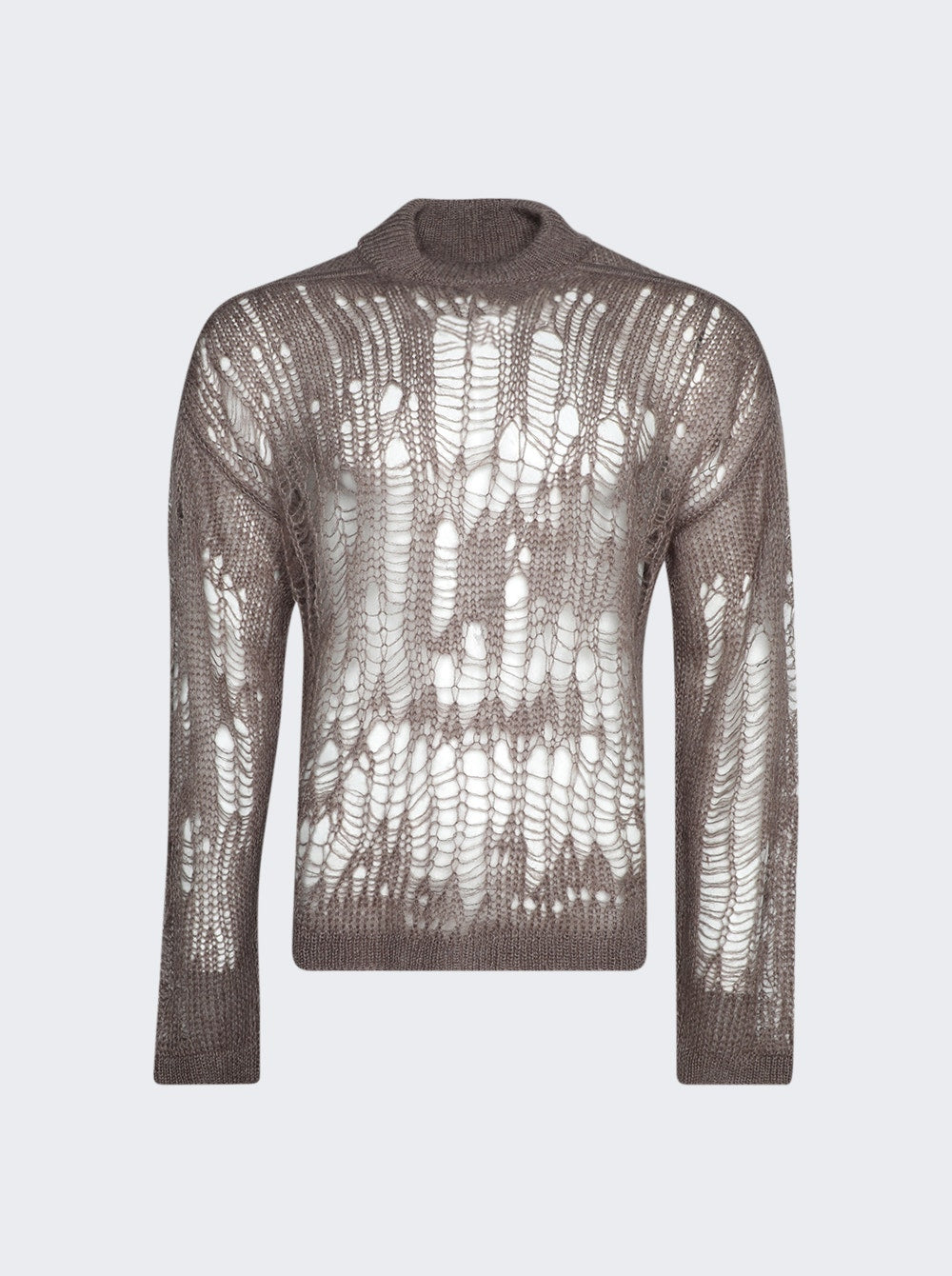 Men | Rick Owens | Tommy Lupetto Knit Dust | Tan