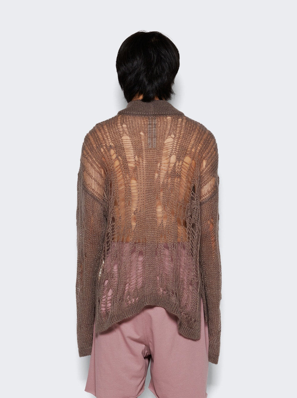 Men | Rick Owens | Tommy Lupetto Knit Dust | Tan