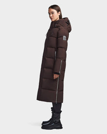 Women | MAO M Down Puffer | Chocolate