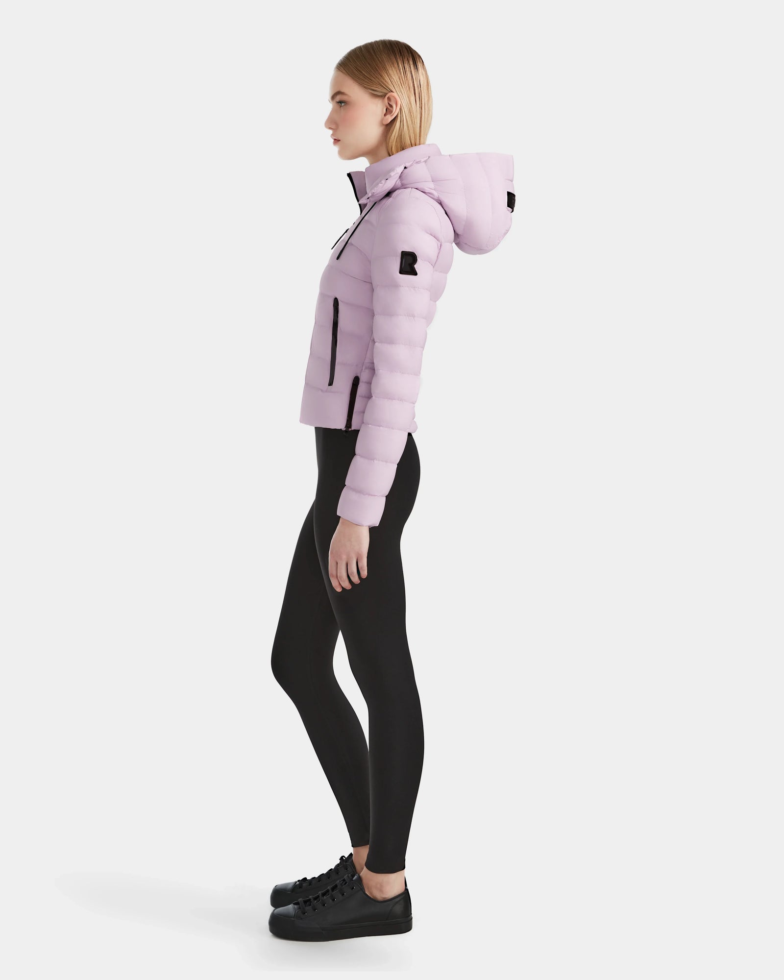 Women | MELISSA Lightweight Down Jacket | Lilac Foam