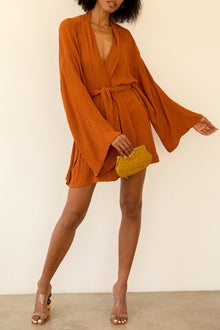 Rumba Robe Mini | Burnt Orange