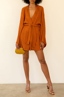 Rumba Robe Mini | Burnt Orange