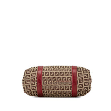 Fendi | Pre-Owned Zucchino Canvas Handbag | Brown/BeigeRed