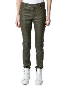 Women | Phlame Cuir Froisse | Pickle