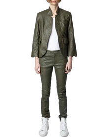 Women | Phlame Cuir Froisse | Pickle