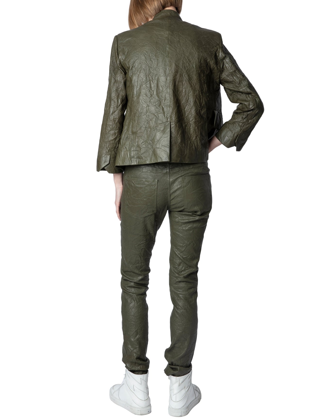 Women | Phlame Cuir Froisse | Pickle