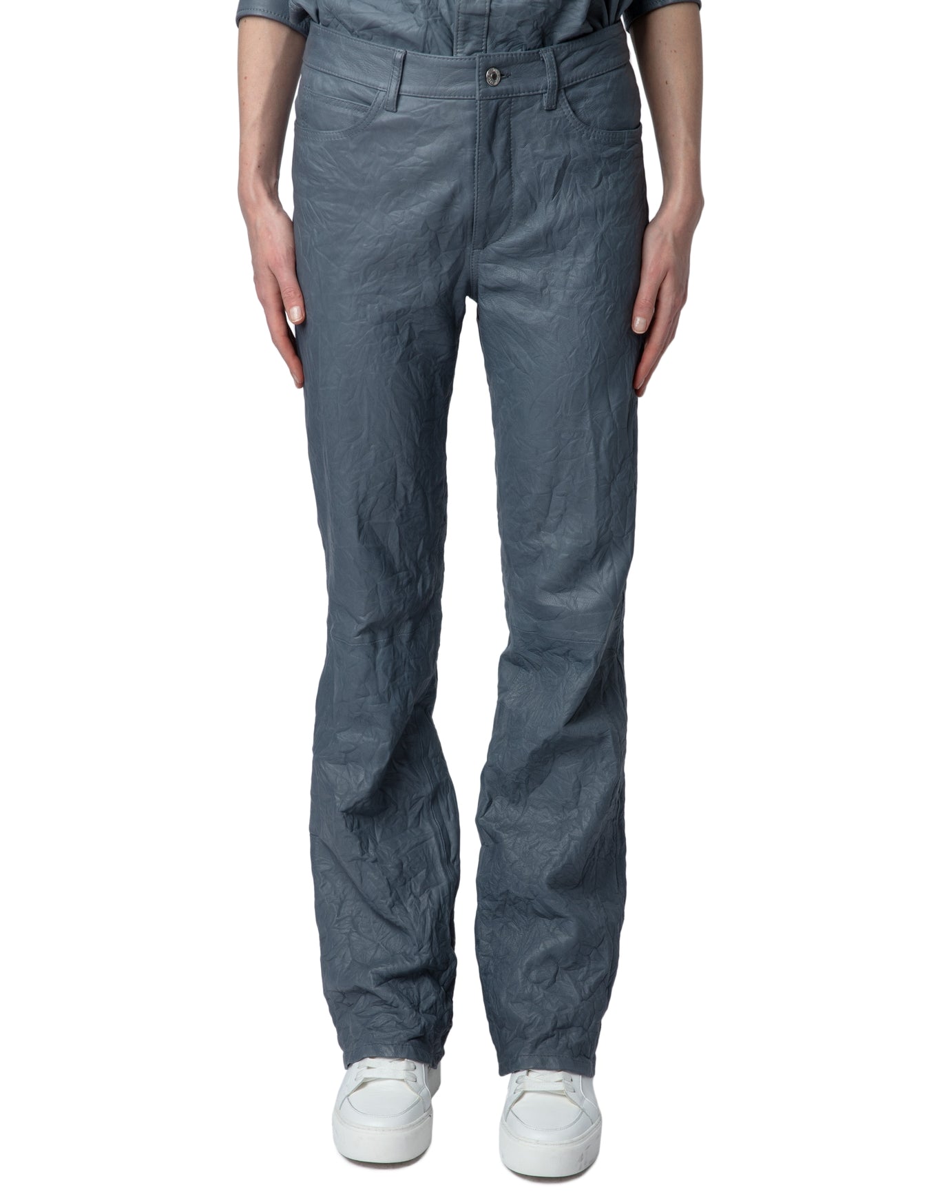 Womens | Pistol Cuir Froisse | Light Blue