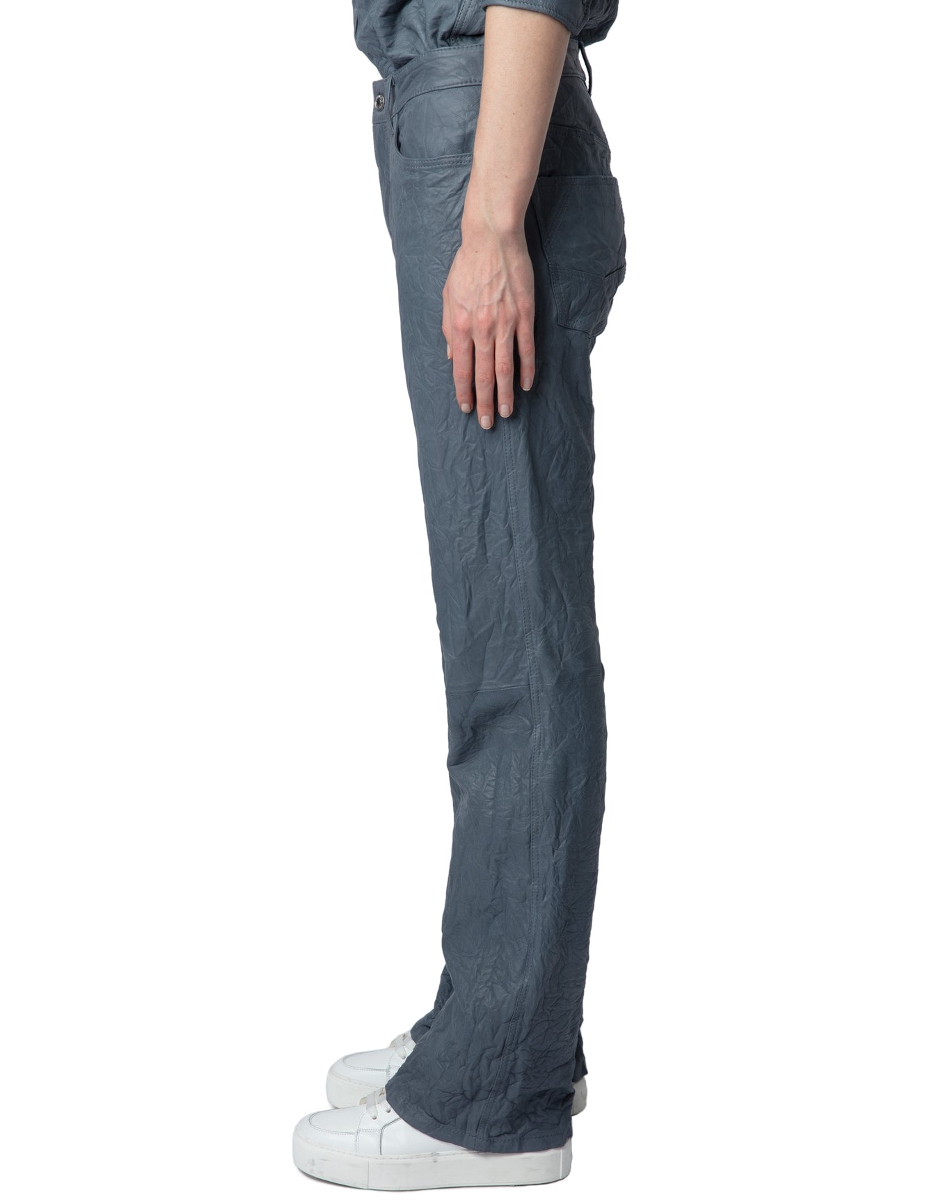 Women | Pistol Cuir Froisse | Light Blue