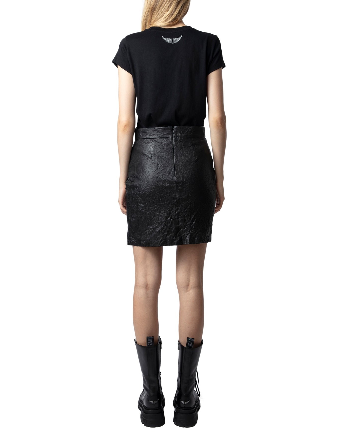 Women | Julipe Cuir Froisse | Noir