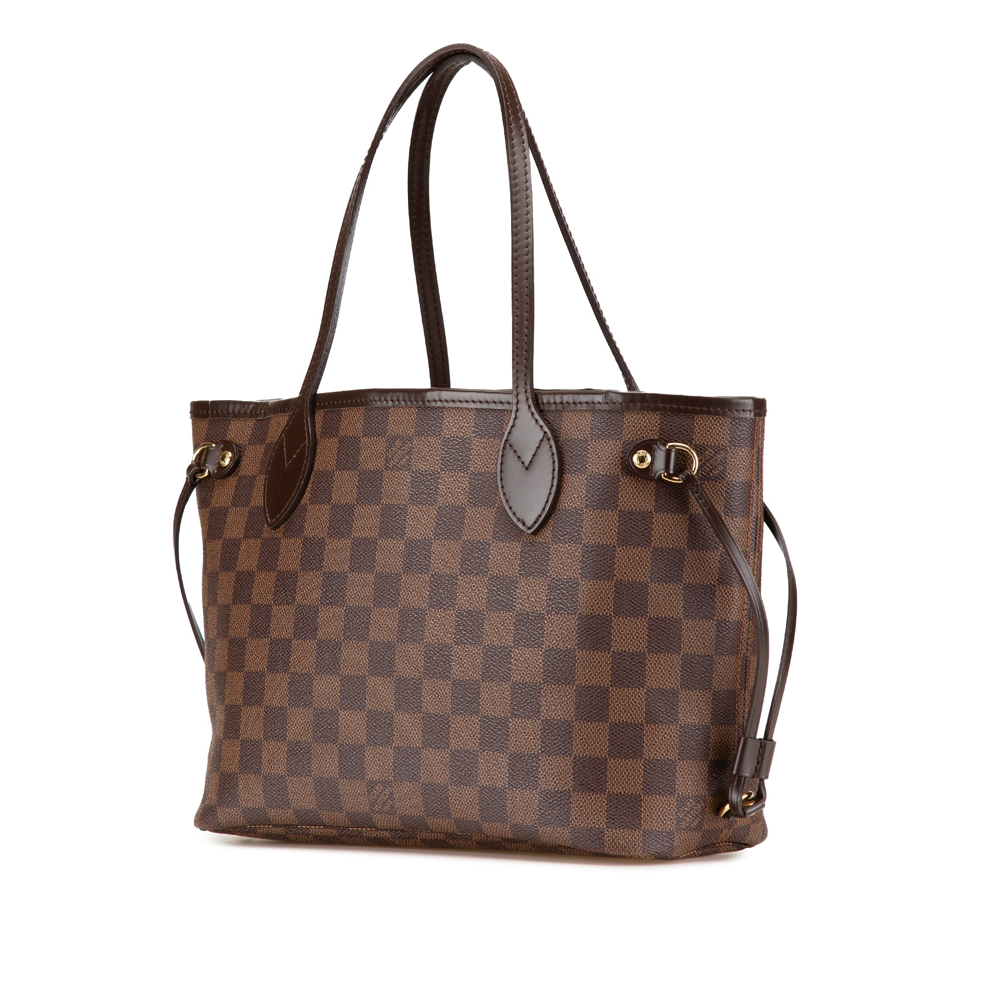 Louis Vuitton | Pre-Owned Damier Ebene Neverfull PM | Brown