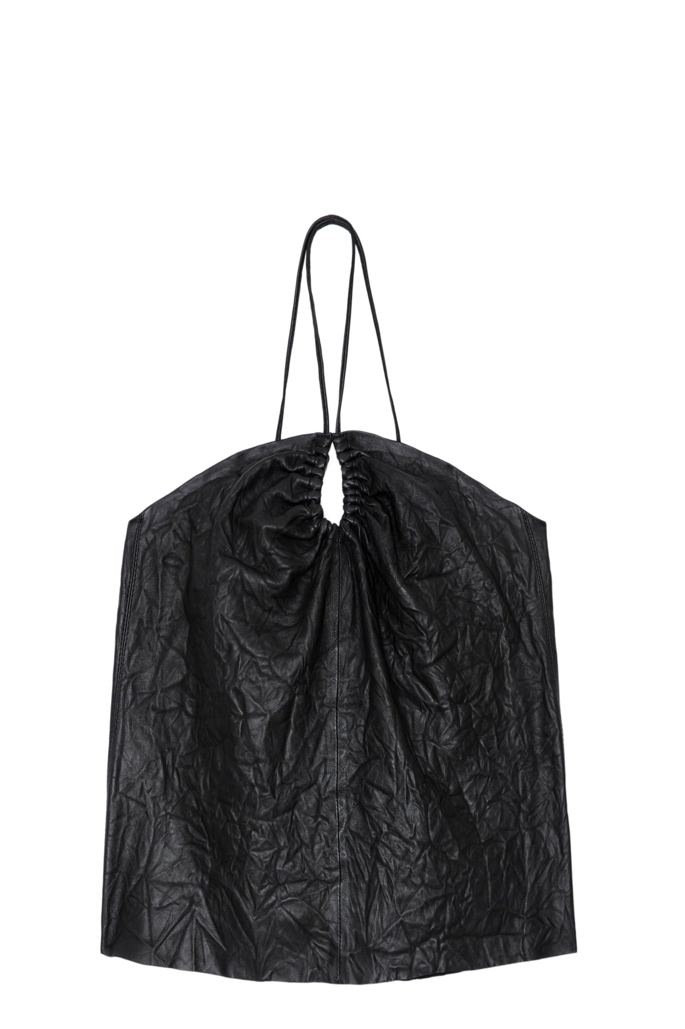 Cidonie Cuir Froisse  | Black