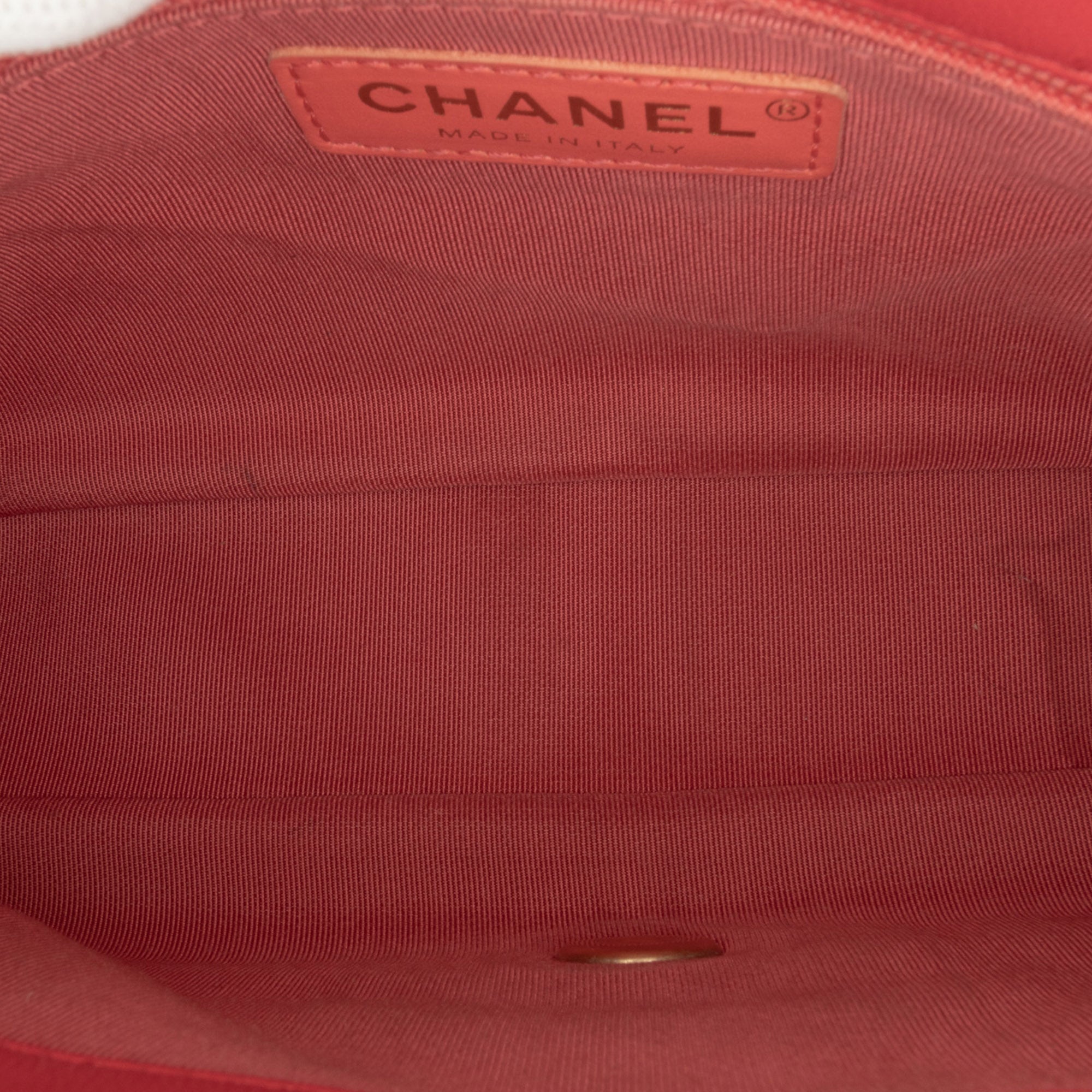 Chanel | Pre-Owned Medium Lambskin In The Loop Flap | Red