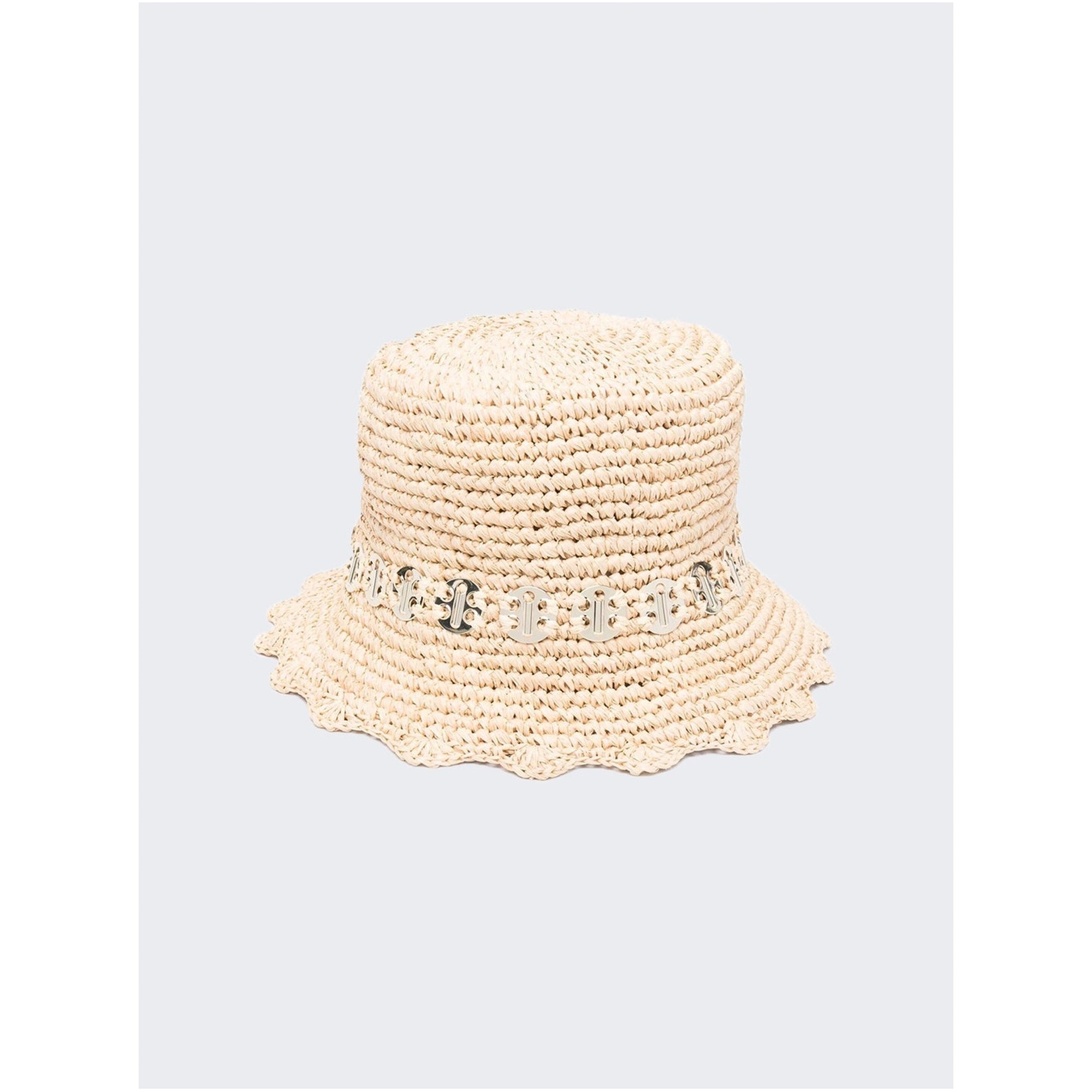 Rabanne | Raffia Bucket Hat | Natural