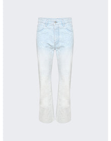 Rabanne | Women | Scratched Raw Jeans | Denim Light Blue