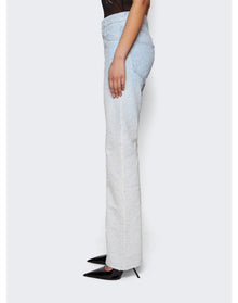 Rabanne | Women | Scratched Raw Jeans | Denim Light Blue