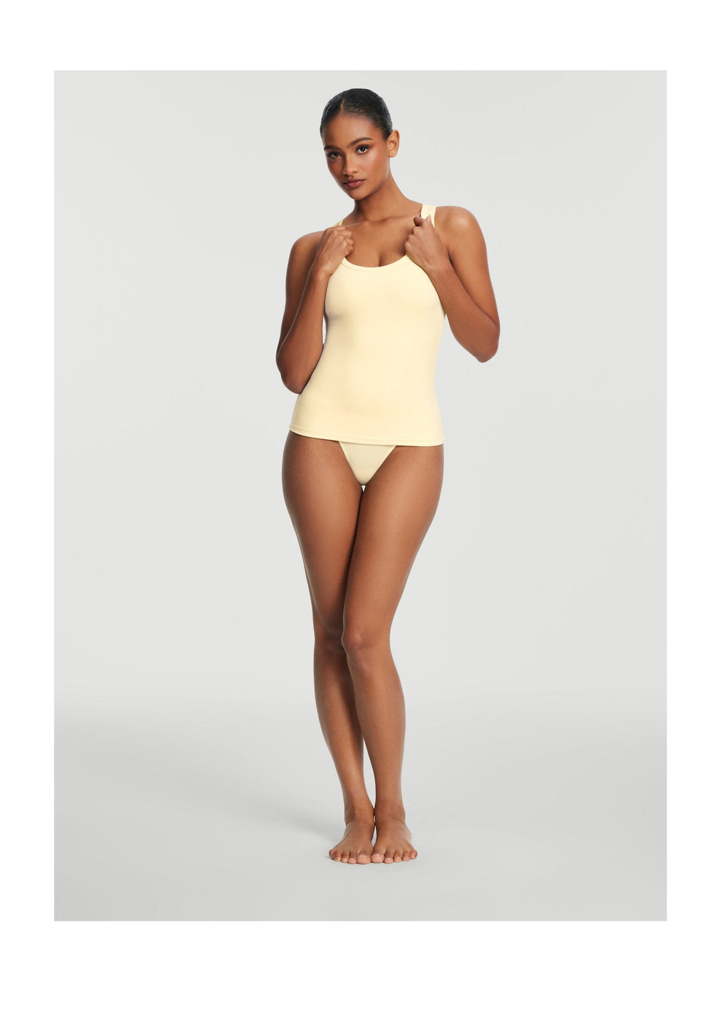 Racerback Tank Top | Lemon Meringue