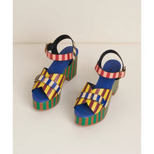 Raf Chunky Platform Sandal | Stripe Multi