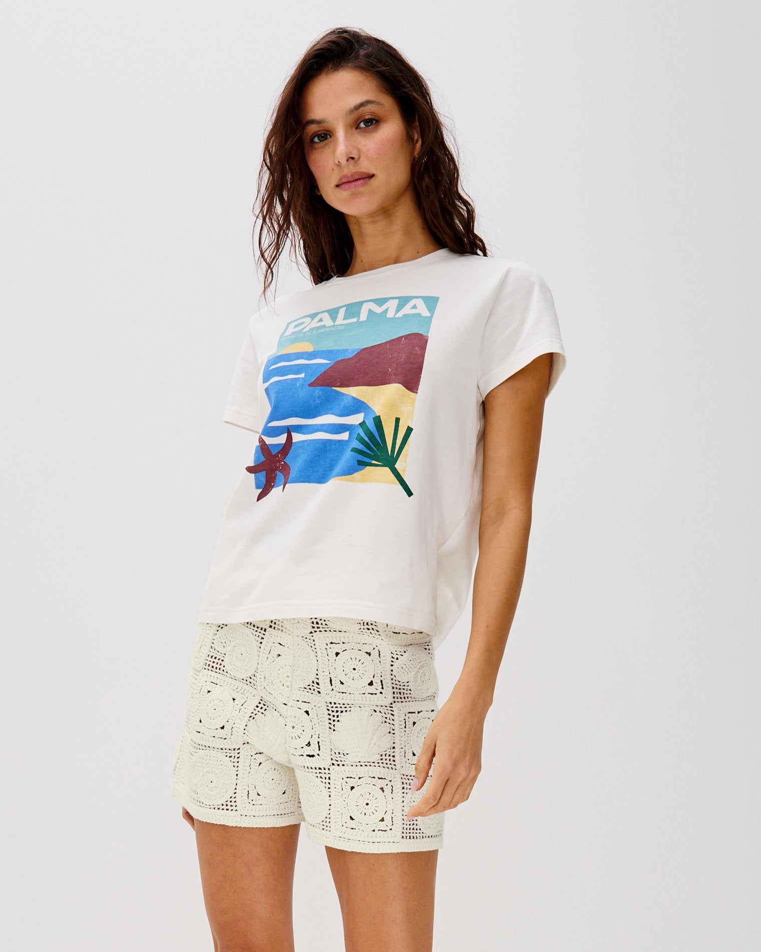 Catalina Short | White
