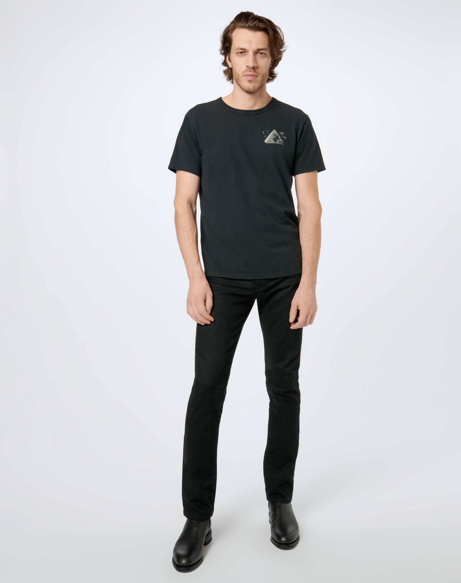 Men's Slim Fit Inseam 32 | Black 11