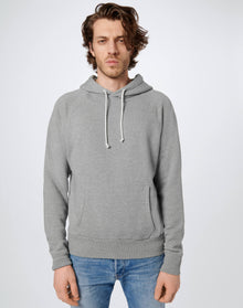 60s Raglan Hoodie | Heather Grey