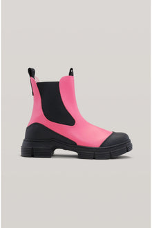 Recycled Rubber Boots | Shocking Pink