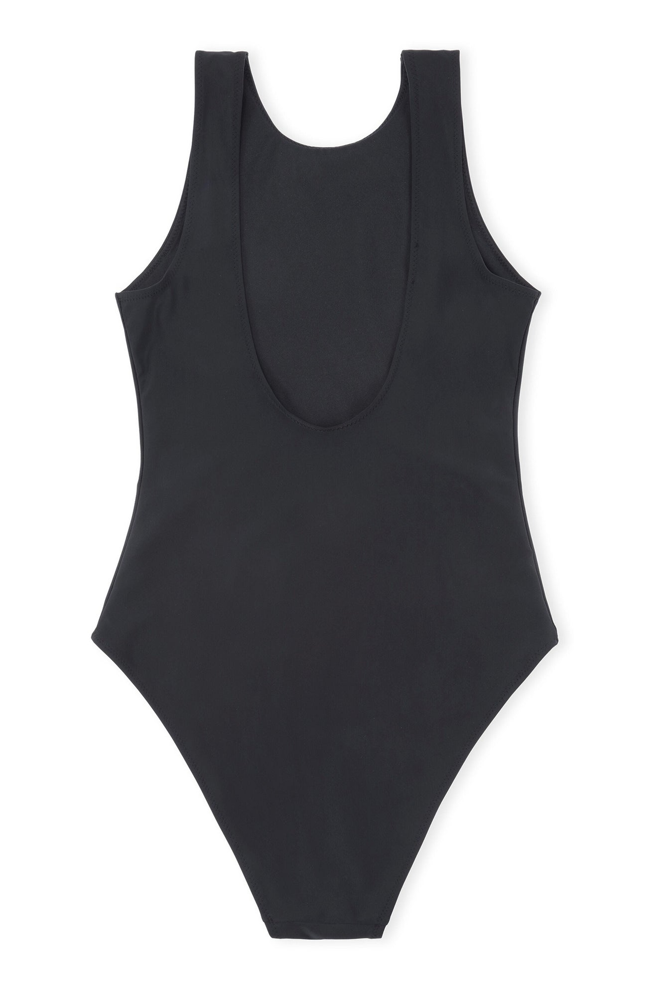 Recycled Solid Core Recycled Core Solid Sporty Swimsuit | Black
