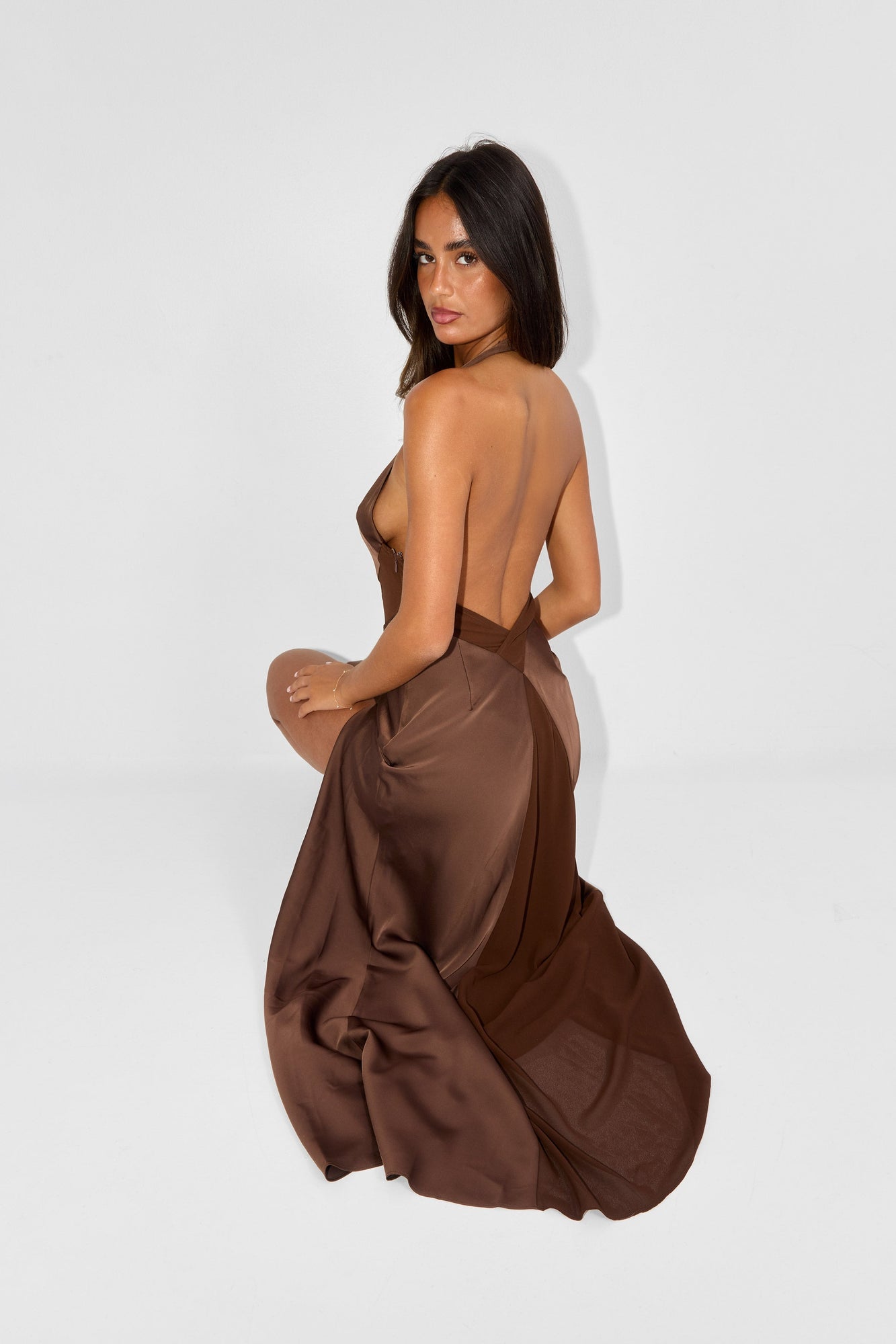 Arabella Maxi Dress | Chocolate