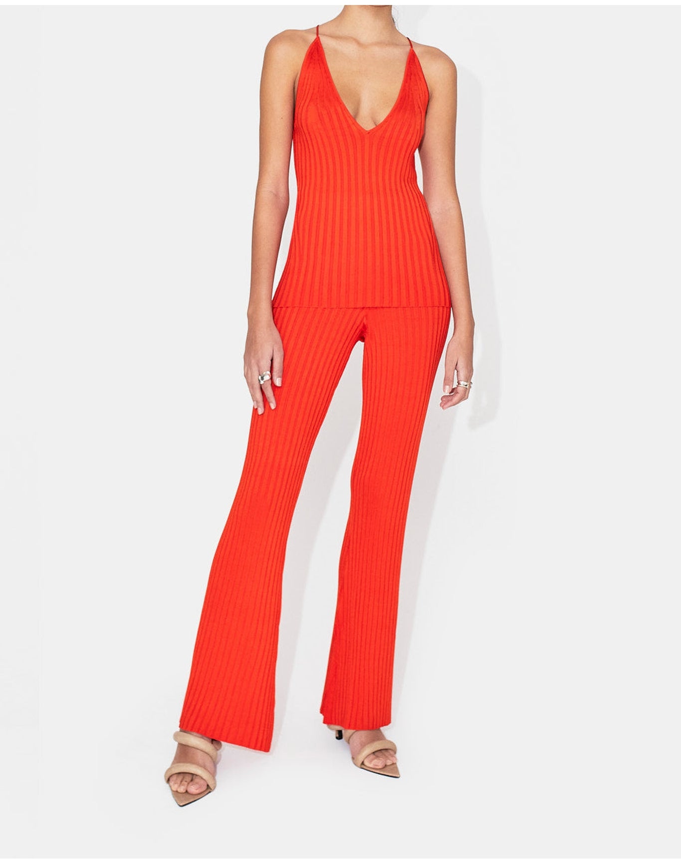 Rhea Lounge Trousers | Coral