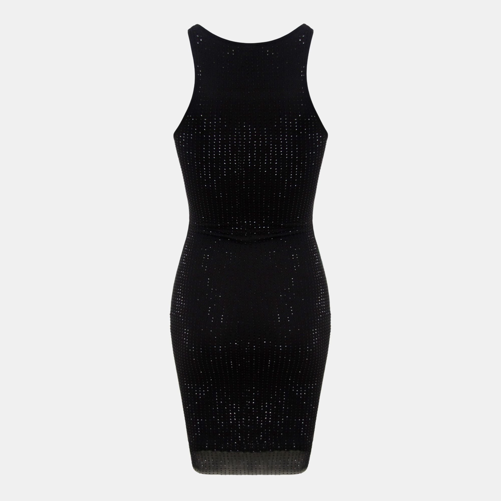 OW Collection Rhinestone LBD Account 002 - Black Caviar