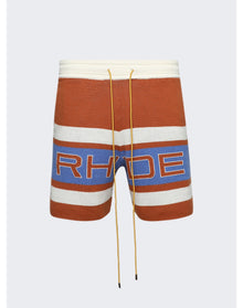 Rhude | Men | Racing Knit Shorts | Multicolor