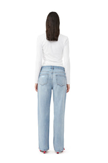 Rib Jersey Wrap Blouse | Bright White