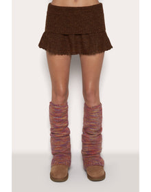 Rib Trim Relaxed Leg Warmer | Prisma