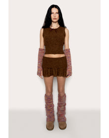 Rib Trim Relaxed Leg Warmer | Prisma