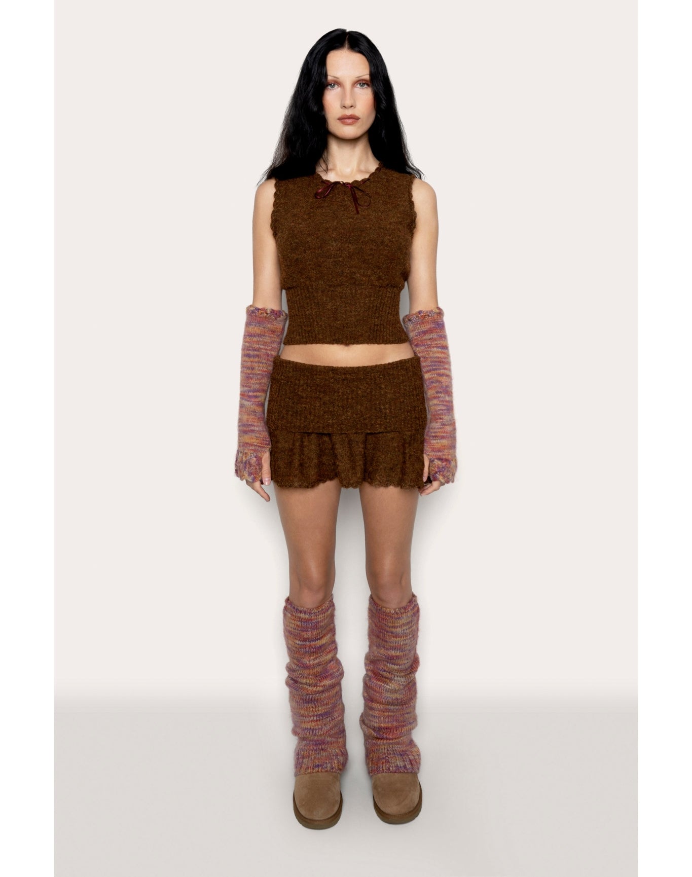 Rib Trim Relaxed Leg Warmer | Prisma