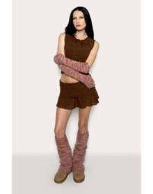 Rib Trim Relaxed Leg Warmer | Prisma