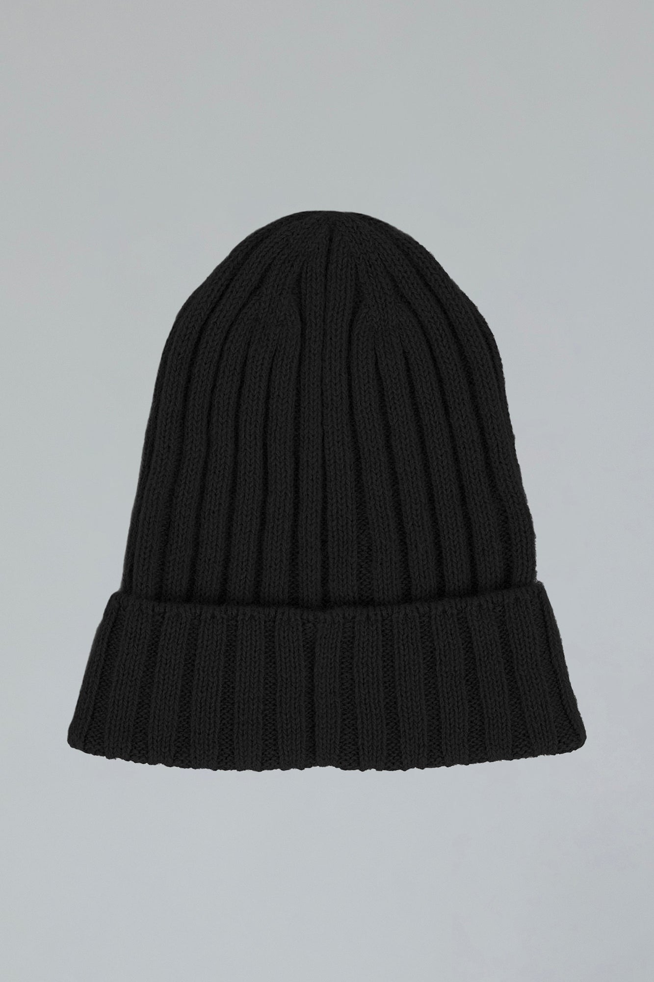 Ribbed Beanie | Black