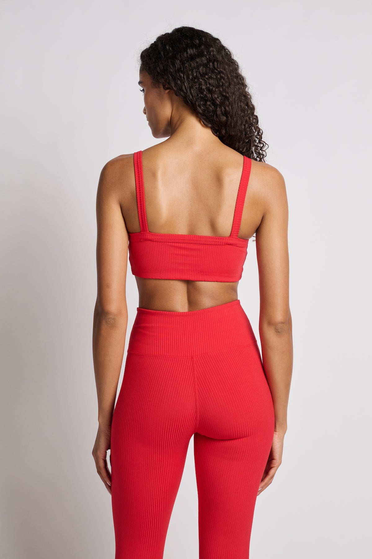 Women | Year of Ours | Ribbed Bralette 2.0 | Cherry