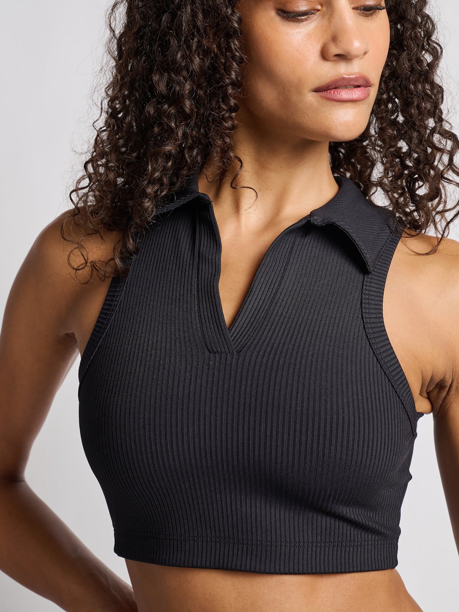 Women | Year of Ours | Ribbed Gabriella Bra | Black