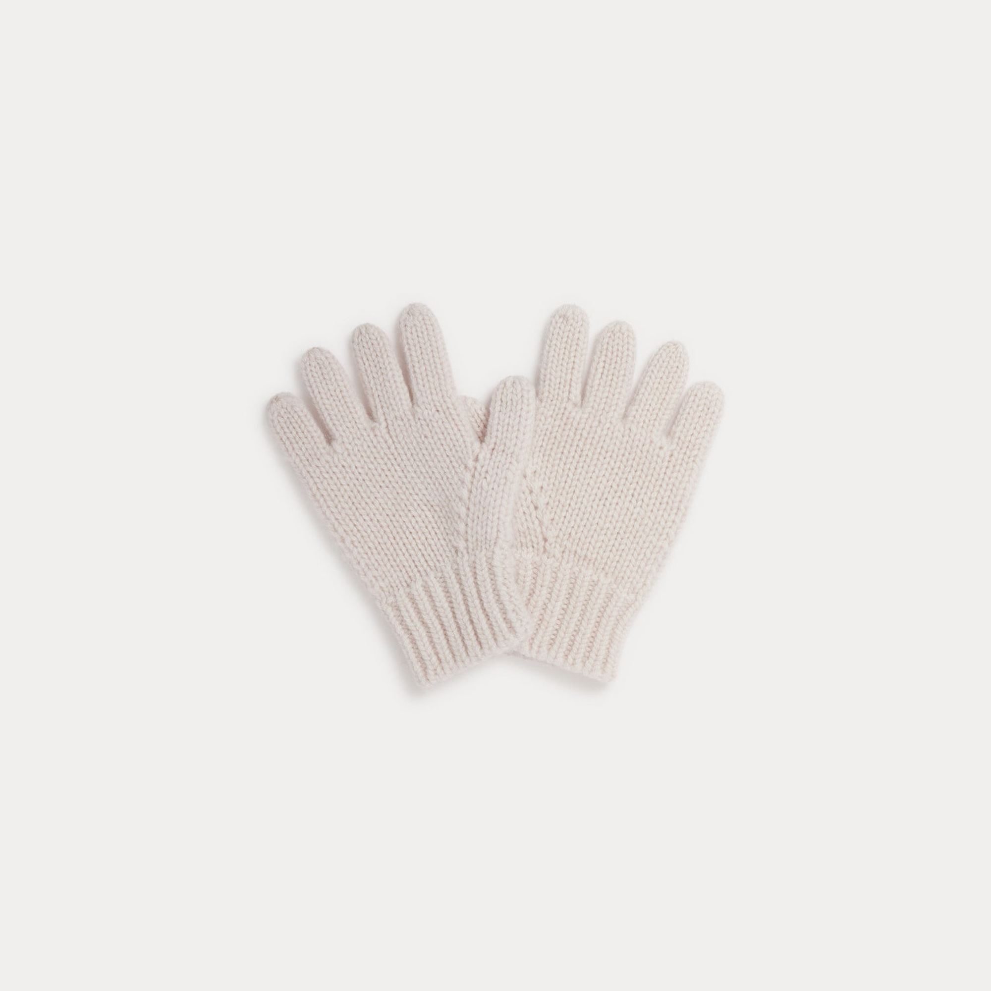 Ribbed Birk Gloves | 4 | Nude