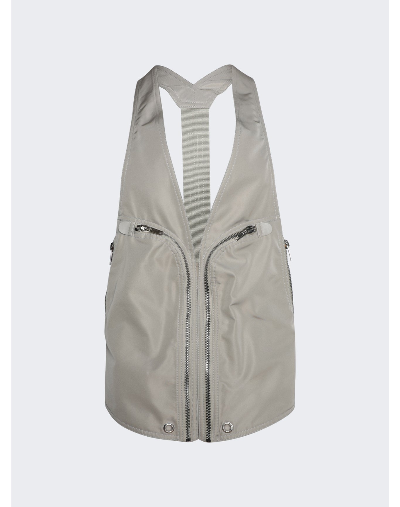 Rick Owens | Men | Bauhaus Vest | Pearl