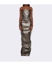 Rick Owens | Women | Bustier Gown | Gun Metal