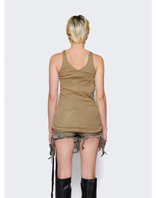 Rick Owens DRKSHDW | Women | Double Ziggy Banana Tank Top | Green