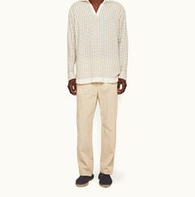 Ridley Cravat Relaxed Fit Overhead Shirt | Sea Mist
