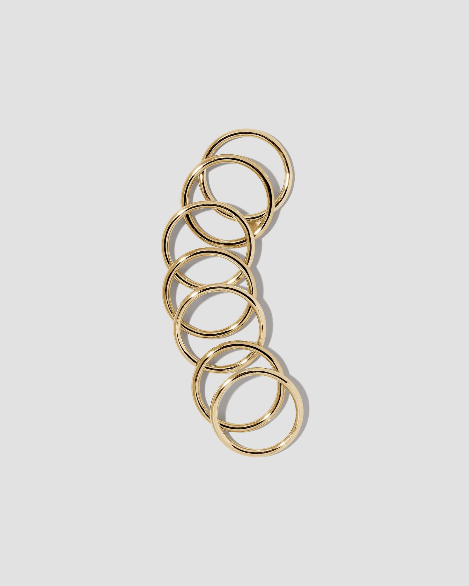 Ring Set ring - alternate angle | gold rings