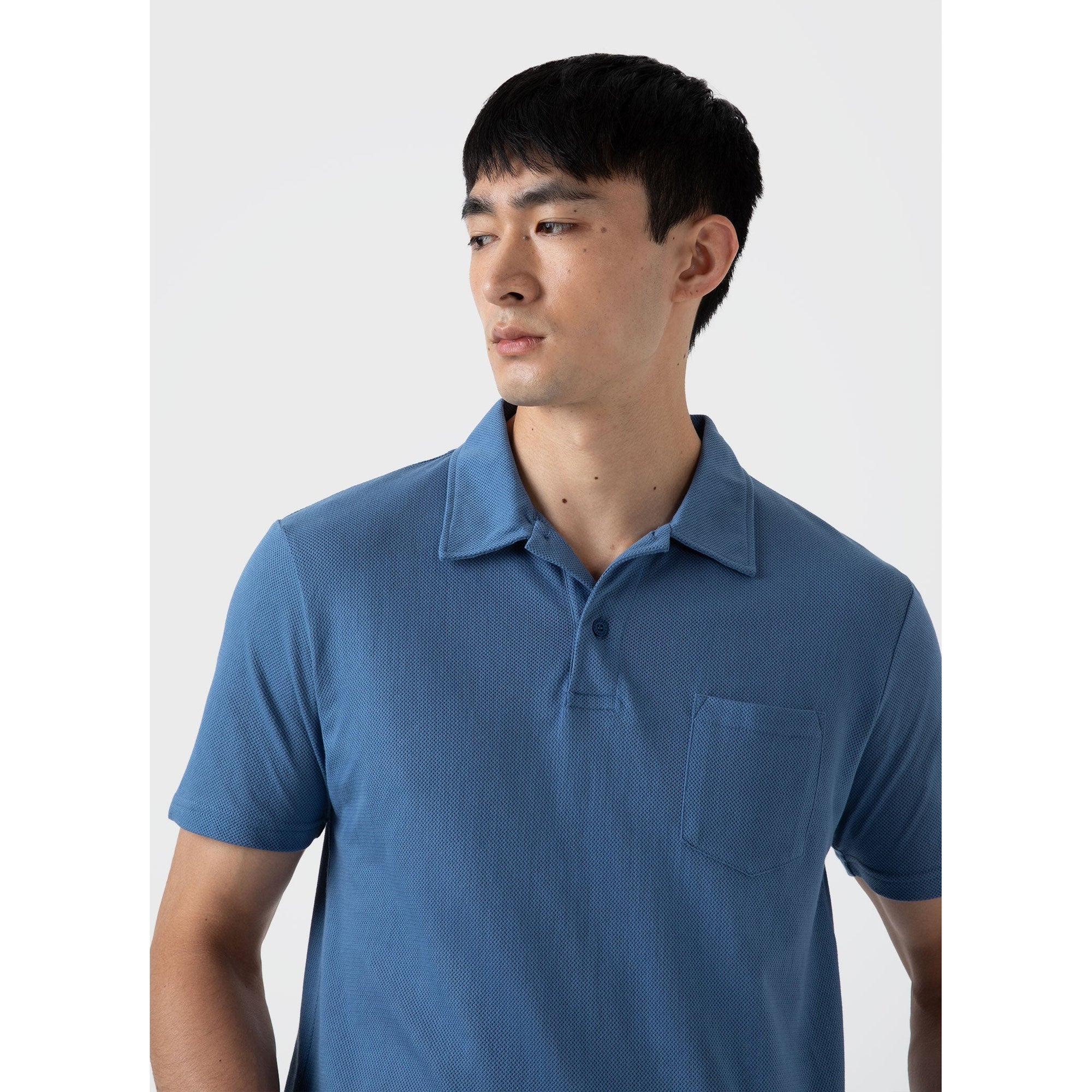 Riviera Polo Shirt | Men | Bluestone