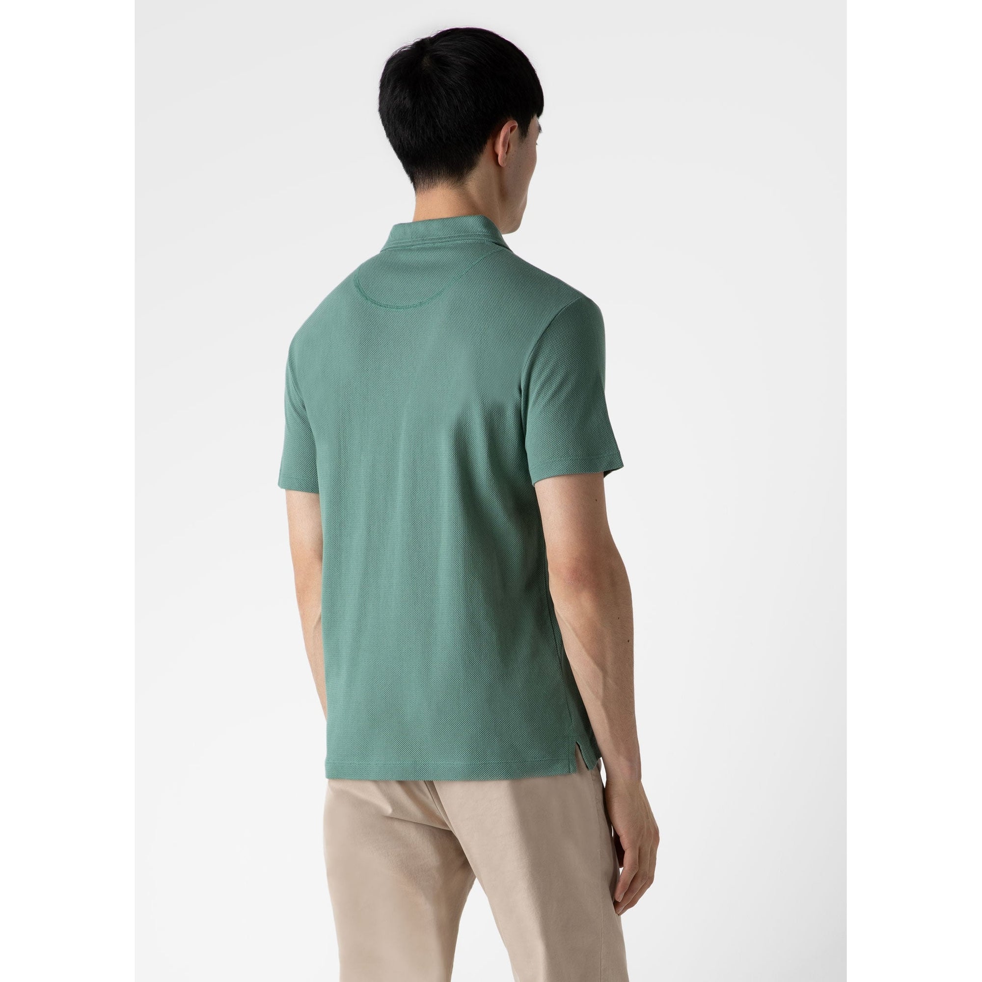 Riviera Polo Shirt | Men | Light Pine