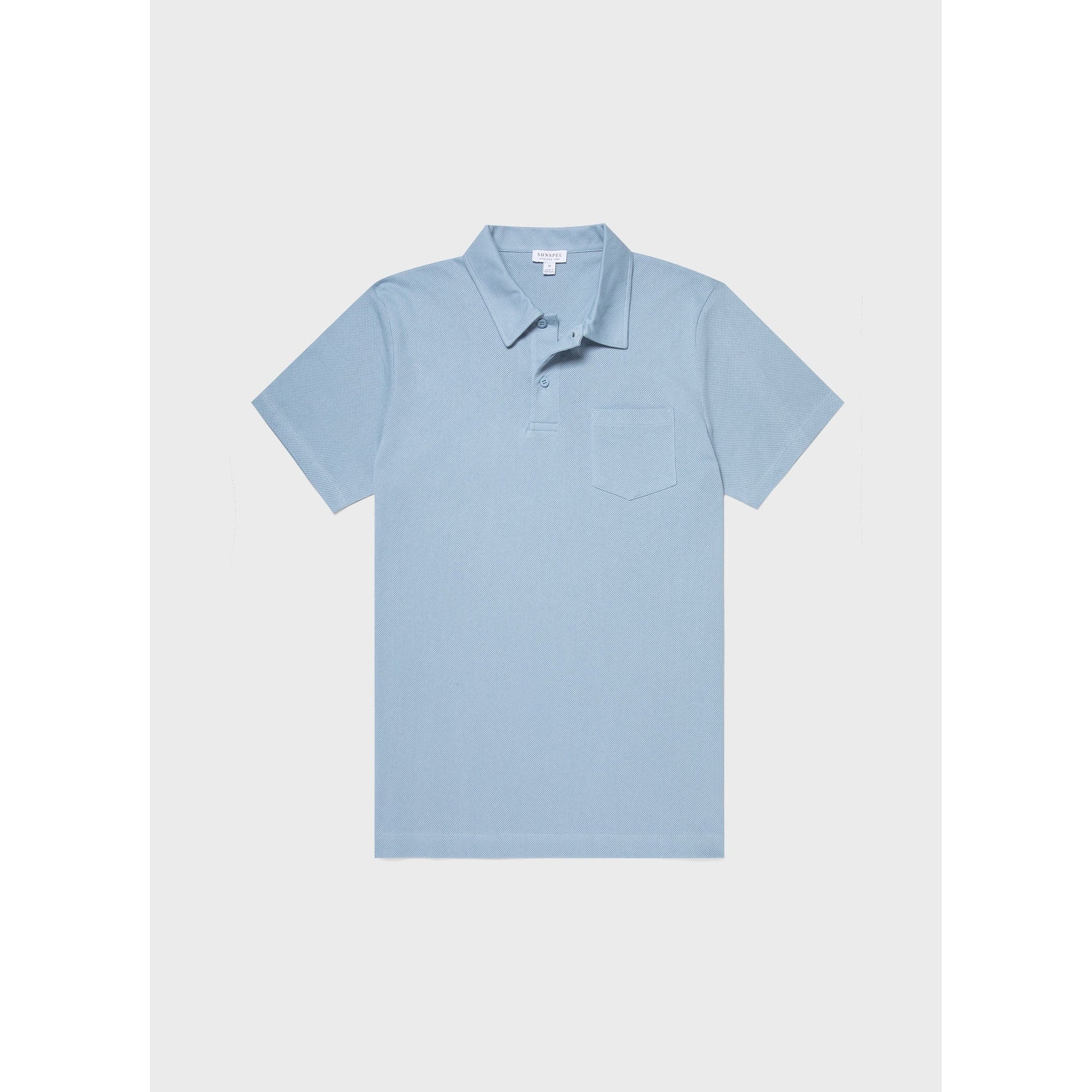 Riviera Polo Shirt | Men | Sky Blue