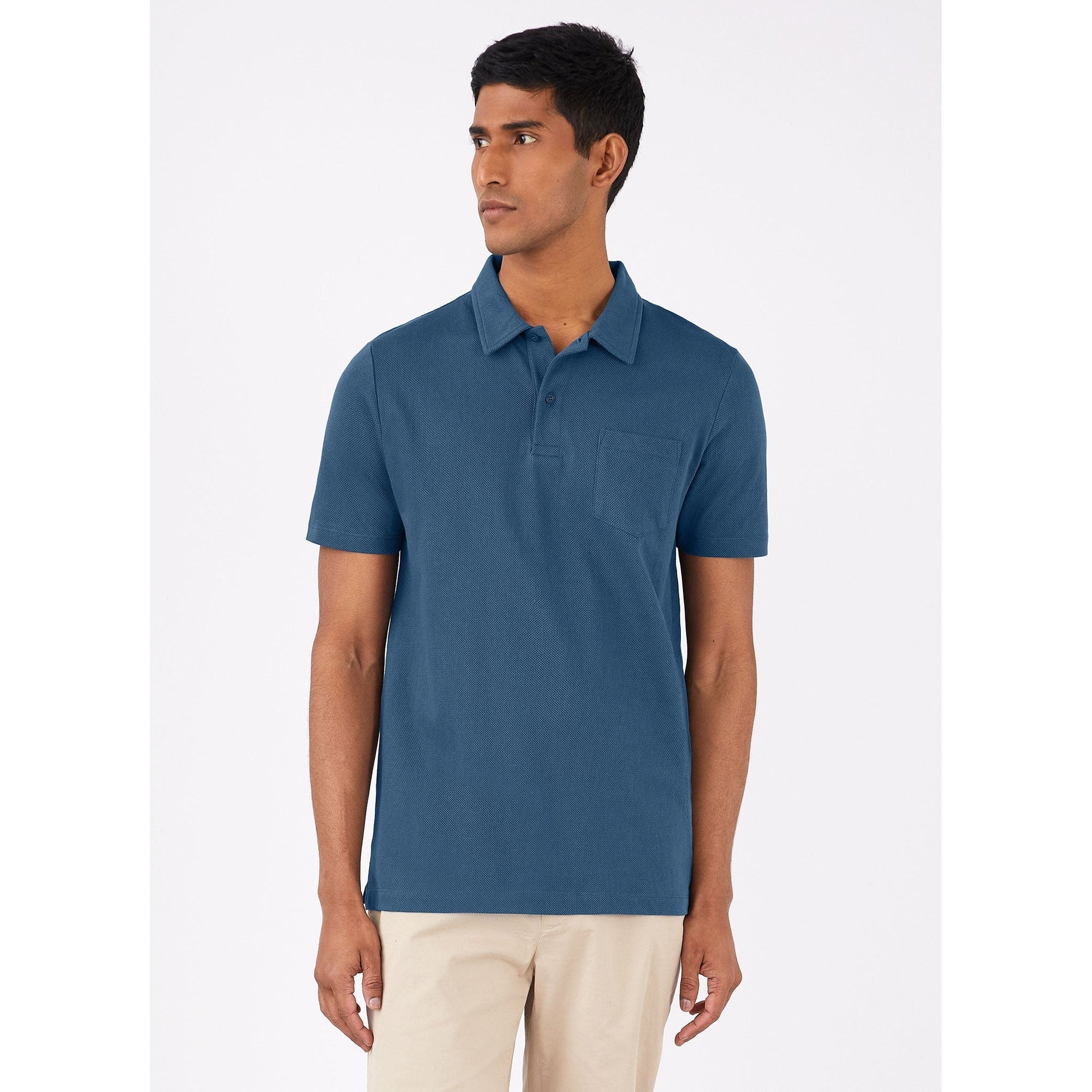 Riviera Polo Shirt | Men | Teal