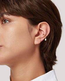 Freshwater Pearl | Romi Ear Cuff Set | 14K Gold Dipped Brass