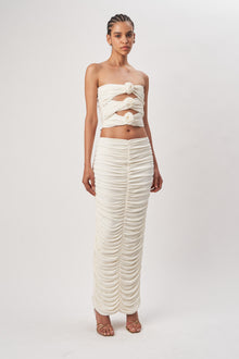 Roma Skirt | White